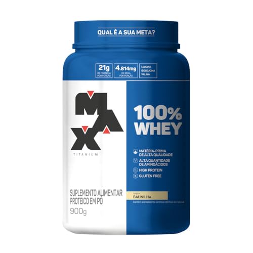 Max Titanium Melhor Whey Protein Feminino