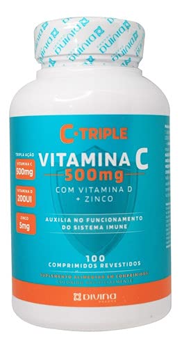 Divina Pharma Vitamina C Com Zinco