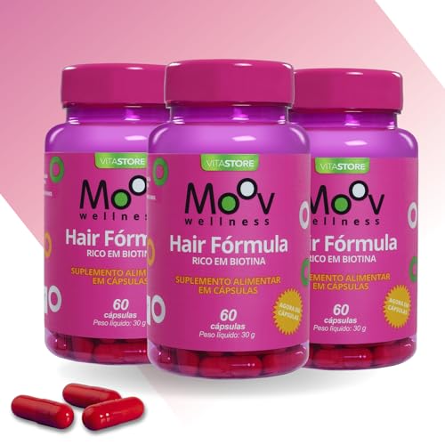 Moov Wellness Vitamina Para Cabelo